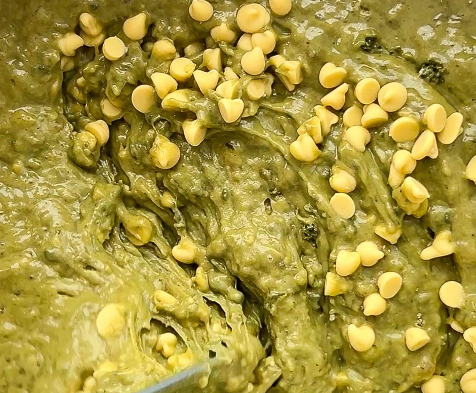 Matcha, Banana & White Choc Loaf