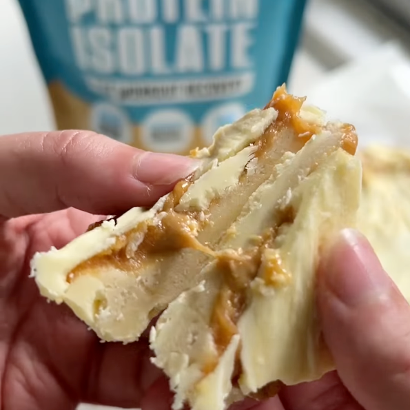White Chocolate Caramel Bark