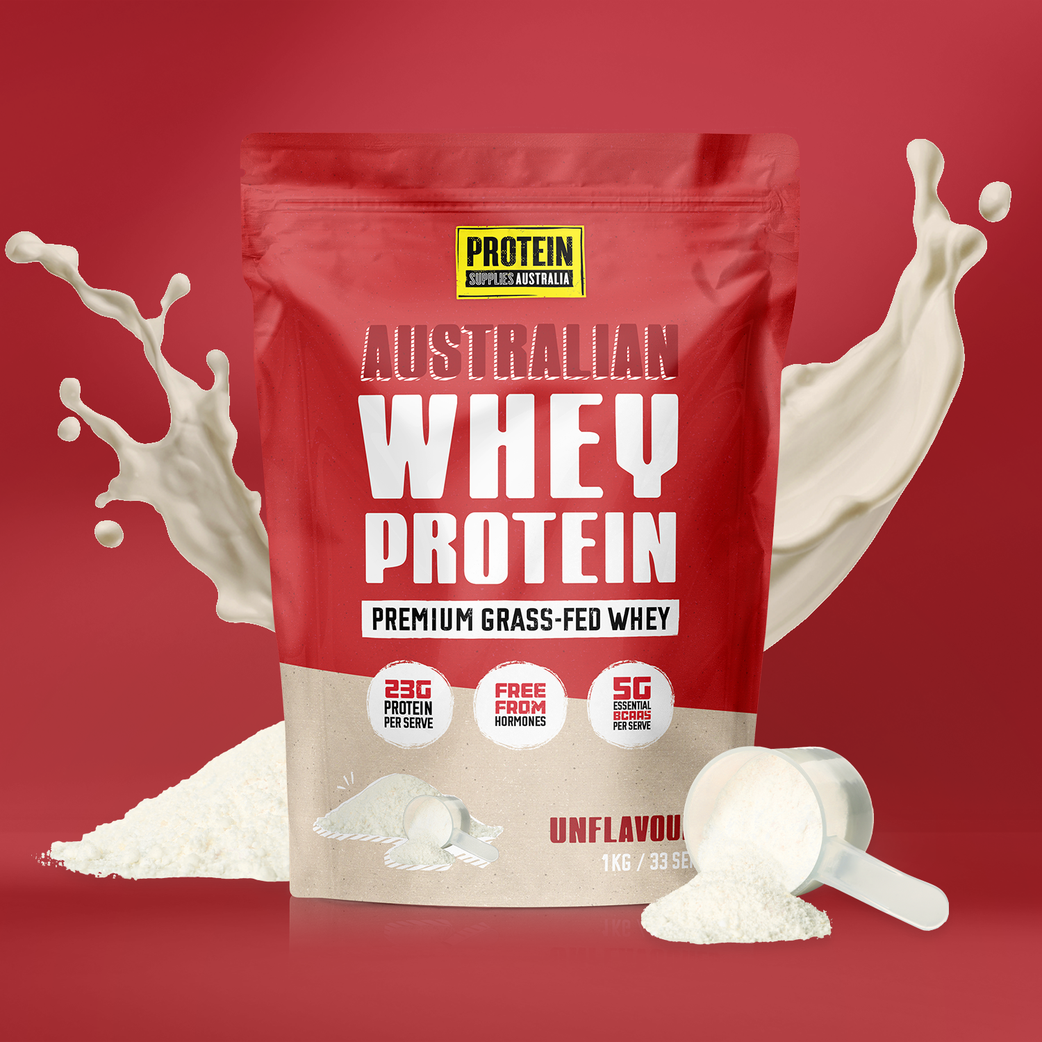 WHEY CONCENTRATE (WPC) - UNFLAVOURED