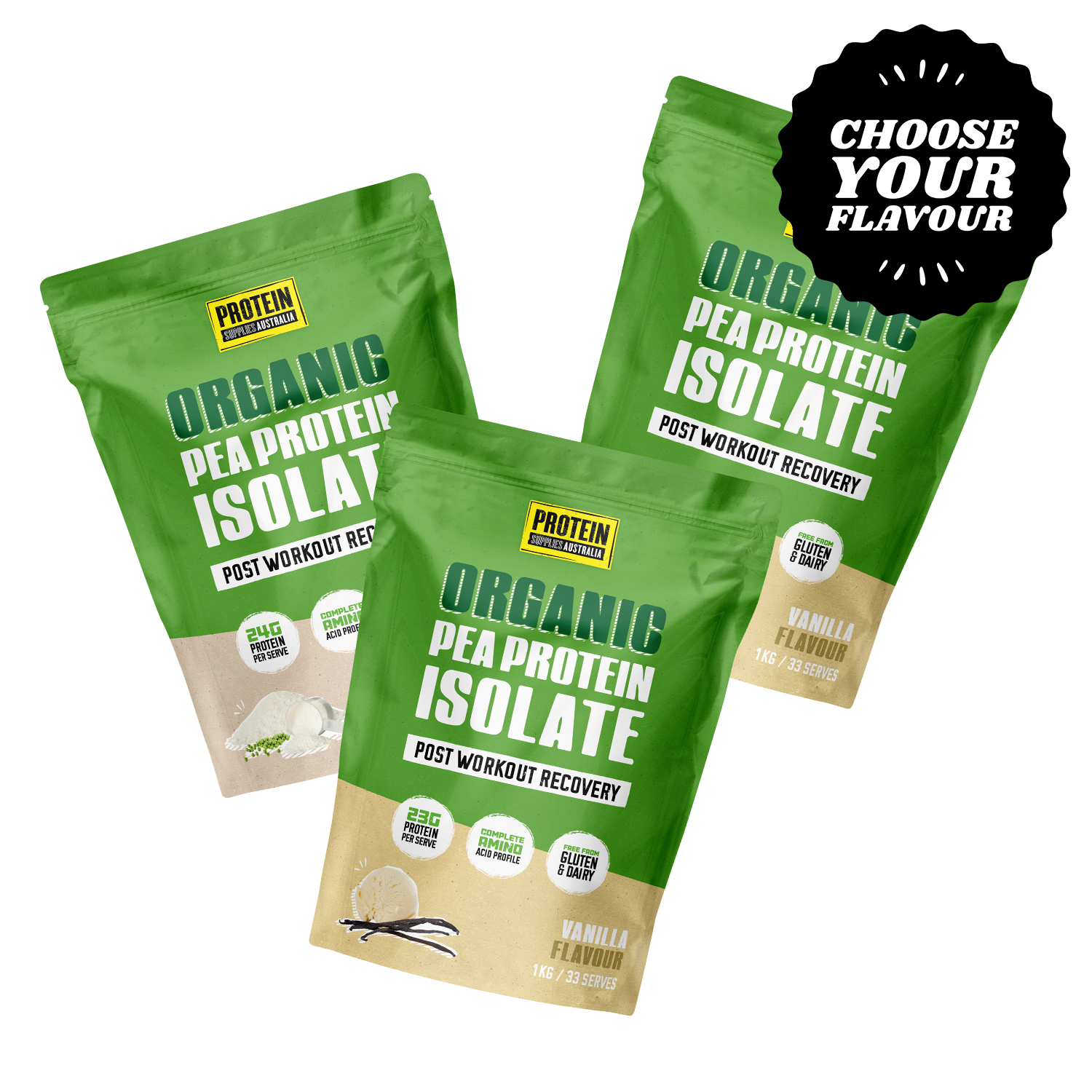 PEA PROTEIN BUNDLE Protein Supplies Australia