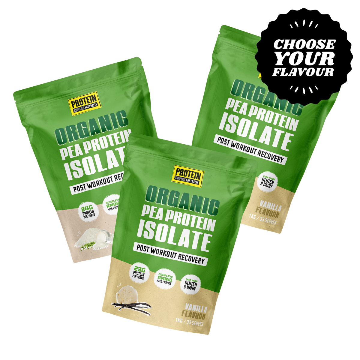 PEA PROTEIN BUNDLE Protein Supplies Australia
