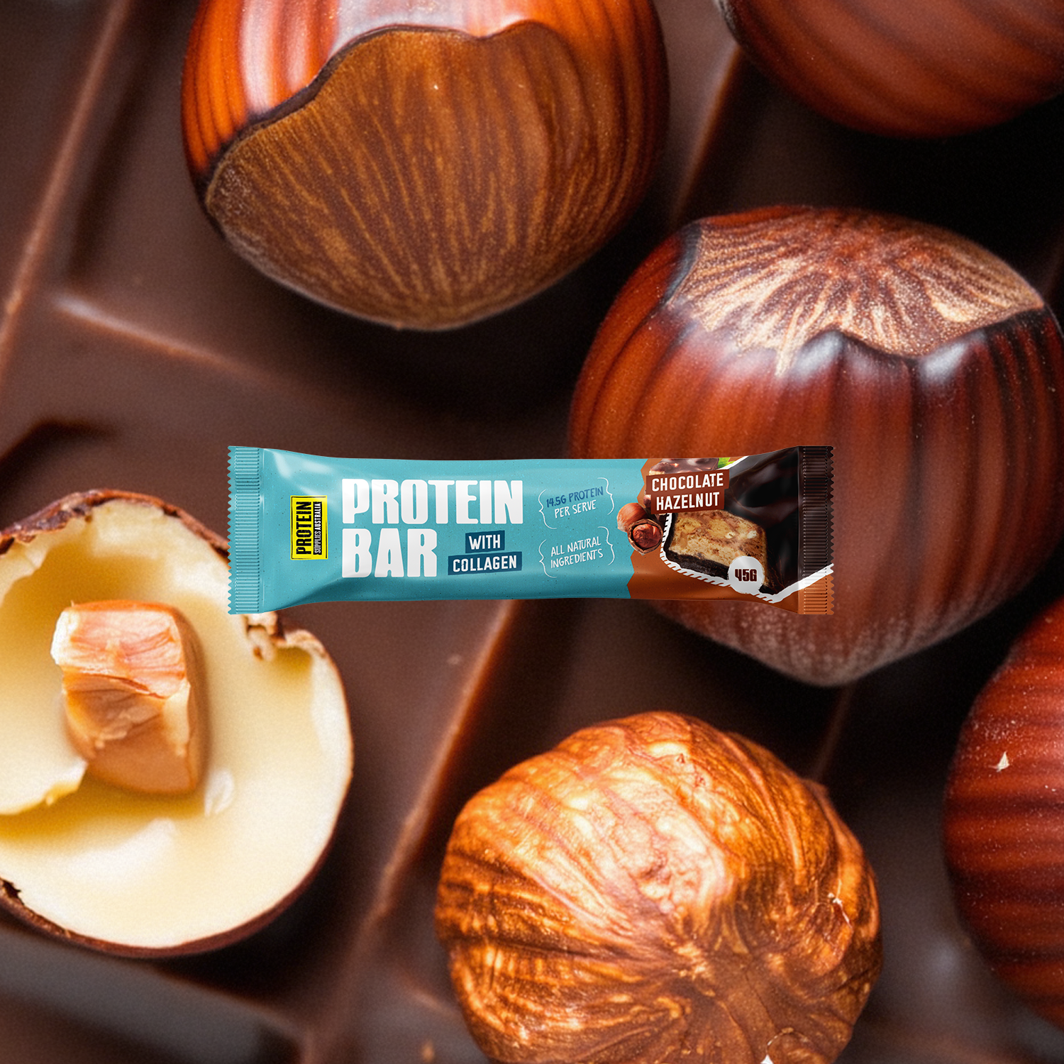PROTEIN BAR - CHOCOLATE HAZELNUT Protein Supplies Australia