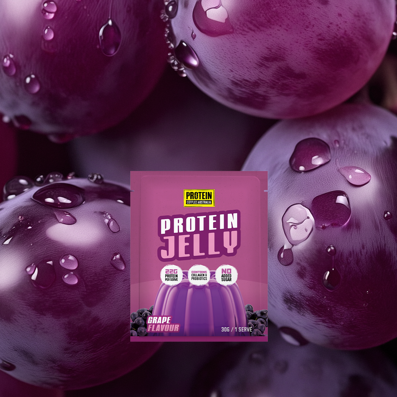 PROTEIN JELLY - GRAPE Protein Protein Supplies Australia