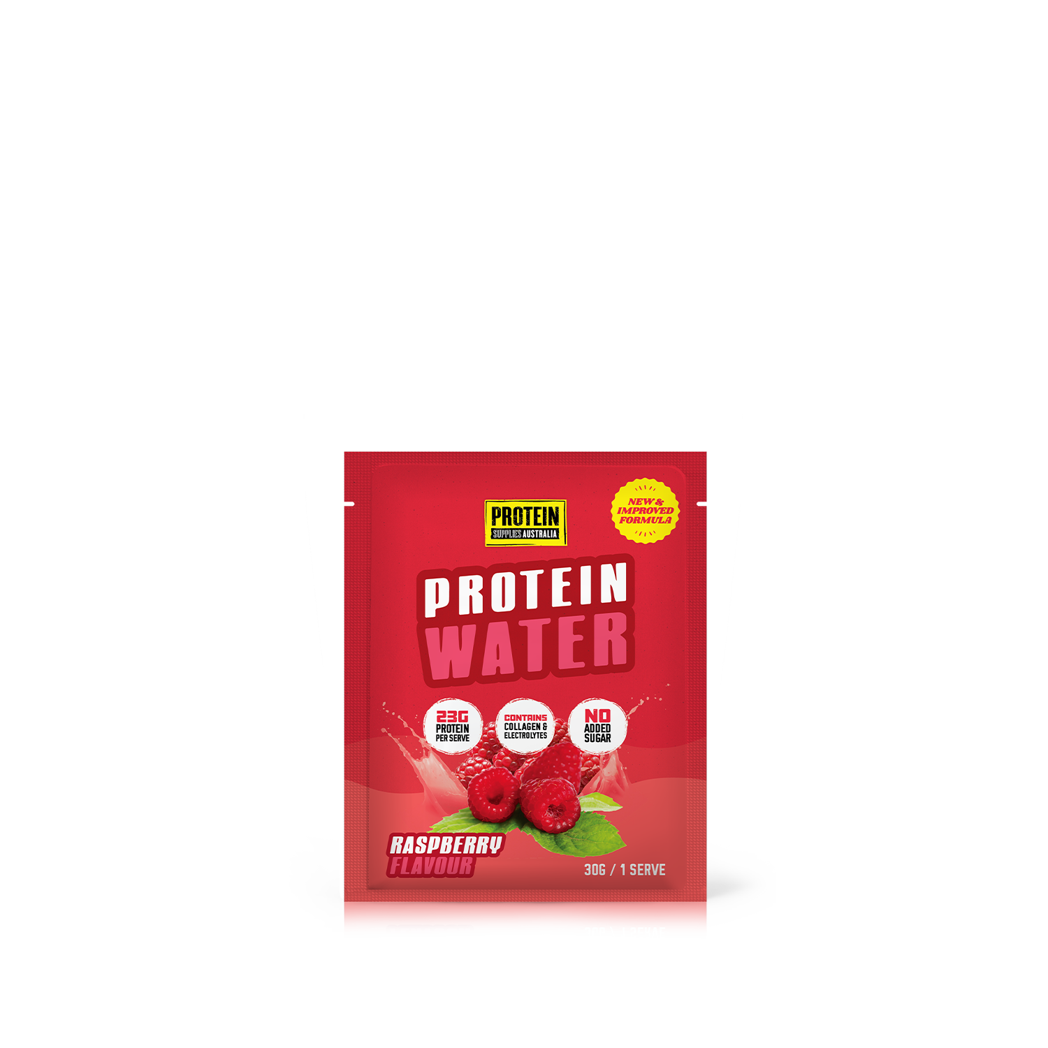 SAMPLE COLLAGEN PROTEIN WATER - RASPBERRY Protein Protein Supplies Australia