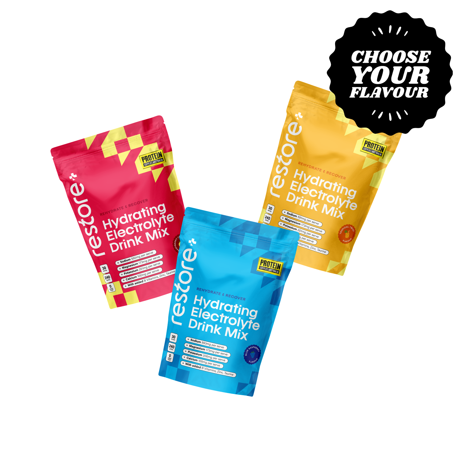 RESTORE HYDRATION BUNDLE Protein Supplies Australia