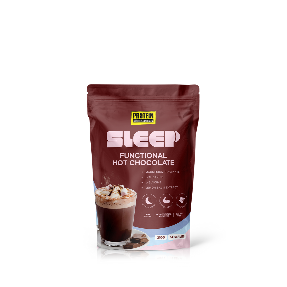 SLEEP - FUNCTIONAL HOT CHOCOLATE Cocoa Protein Supplies Australia
