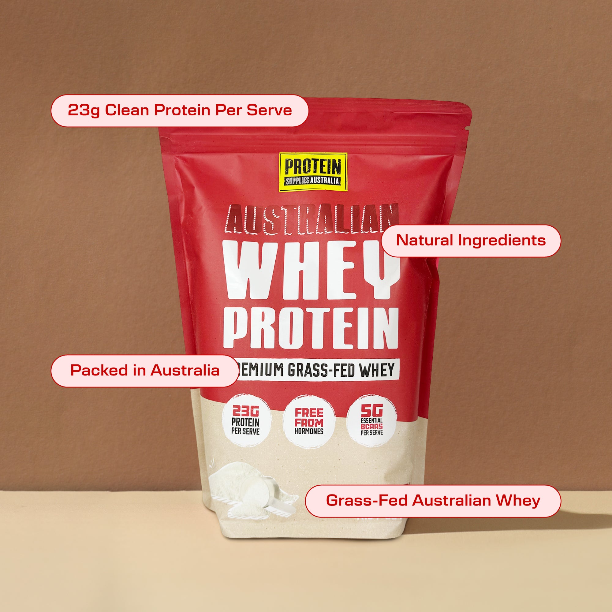 AUSTRALIAN WHEY - UNFLAVOURED