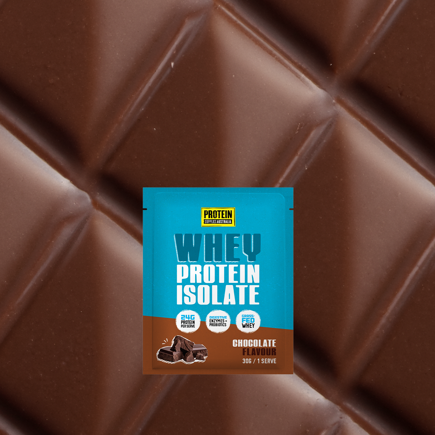 SAMPLE WHEY ISOLATE (WPI) - CHOCOLATE Protein Protein Supplies Australia