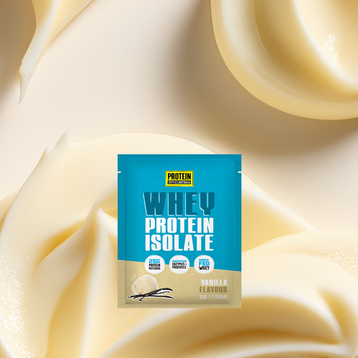 SAMPLE WHEY ISOLATE (WPI) - VANILLA Sports & Energy Drinks Protein Supplies Australia