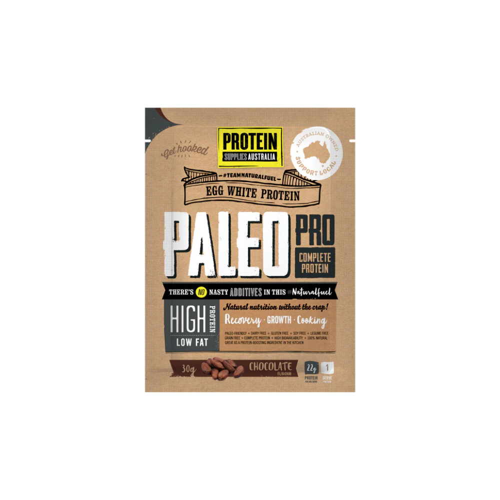 SAMPLE EGG WHITE PROTEIN - CHOCOLATE Sports & Energy Drinks Protein Supplies Australia
