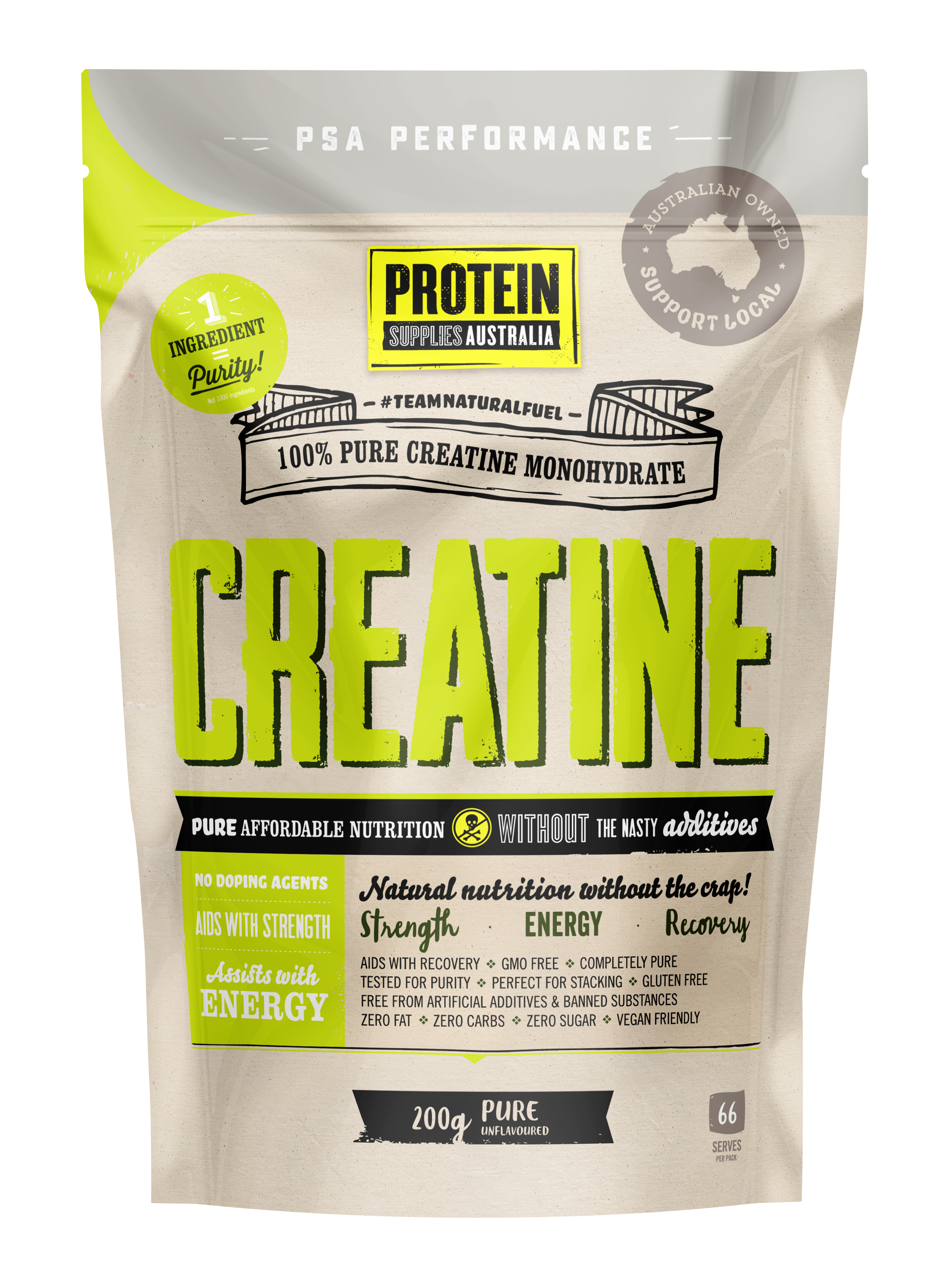Creatine Pure - Protein Supplies Australia