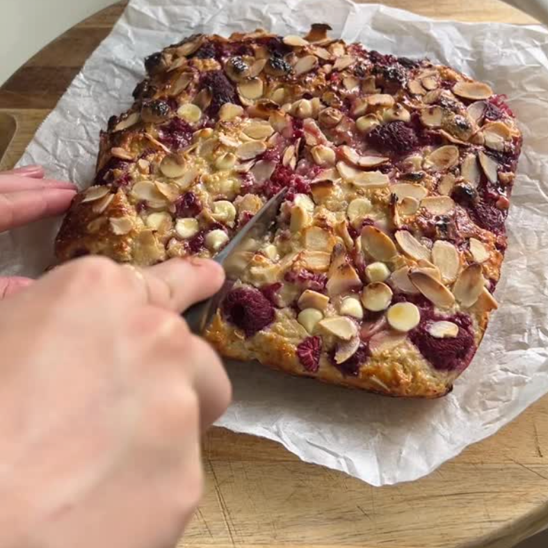 White Choc Caramel Protein Squares (12g Protein Each)
