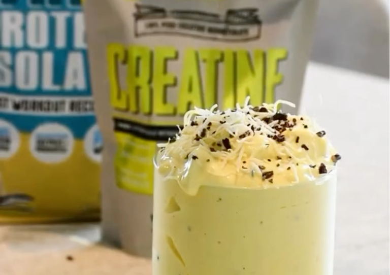 Post-Gym Creatine Ice Cream