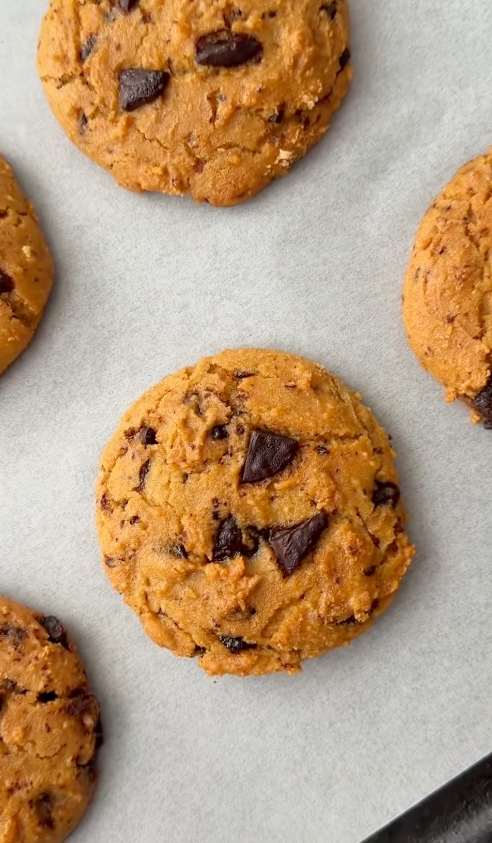 Chickpea Choc Chip Collagen Cookies
