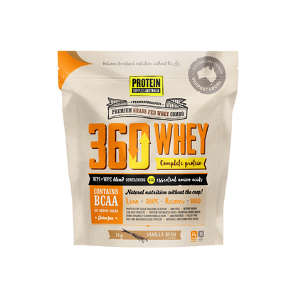 360 WHEY (WPC + WPI) - VANILLA Sports & Energy Drinks Protein Supplies Australia