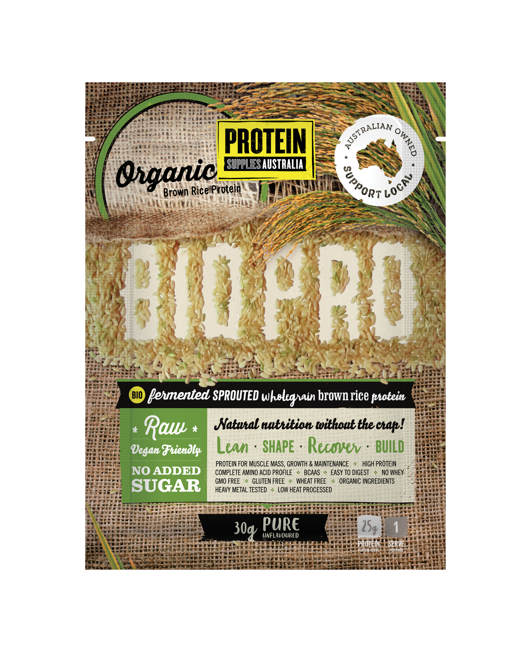 SAMPLE BROWN RICE PROTEIN - UNFLAVOURED