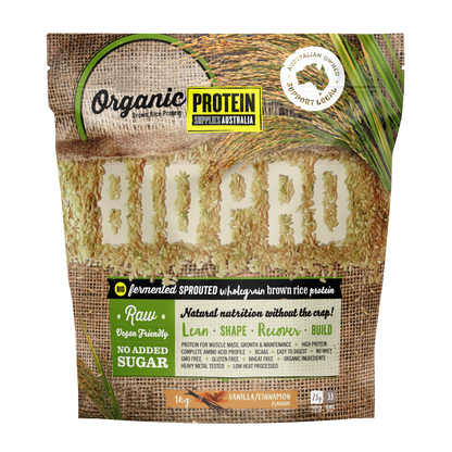 BROWN RICE PROTEIN - VANILLA CINNAMON