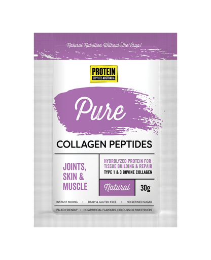 SAMPLE COLLAGEN PEPTIDES - UNFLAVOURED Sports & Energy Drinks Protein Supplies Australia