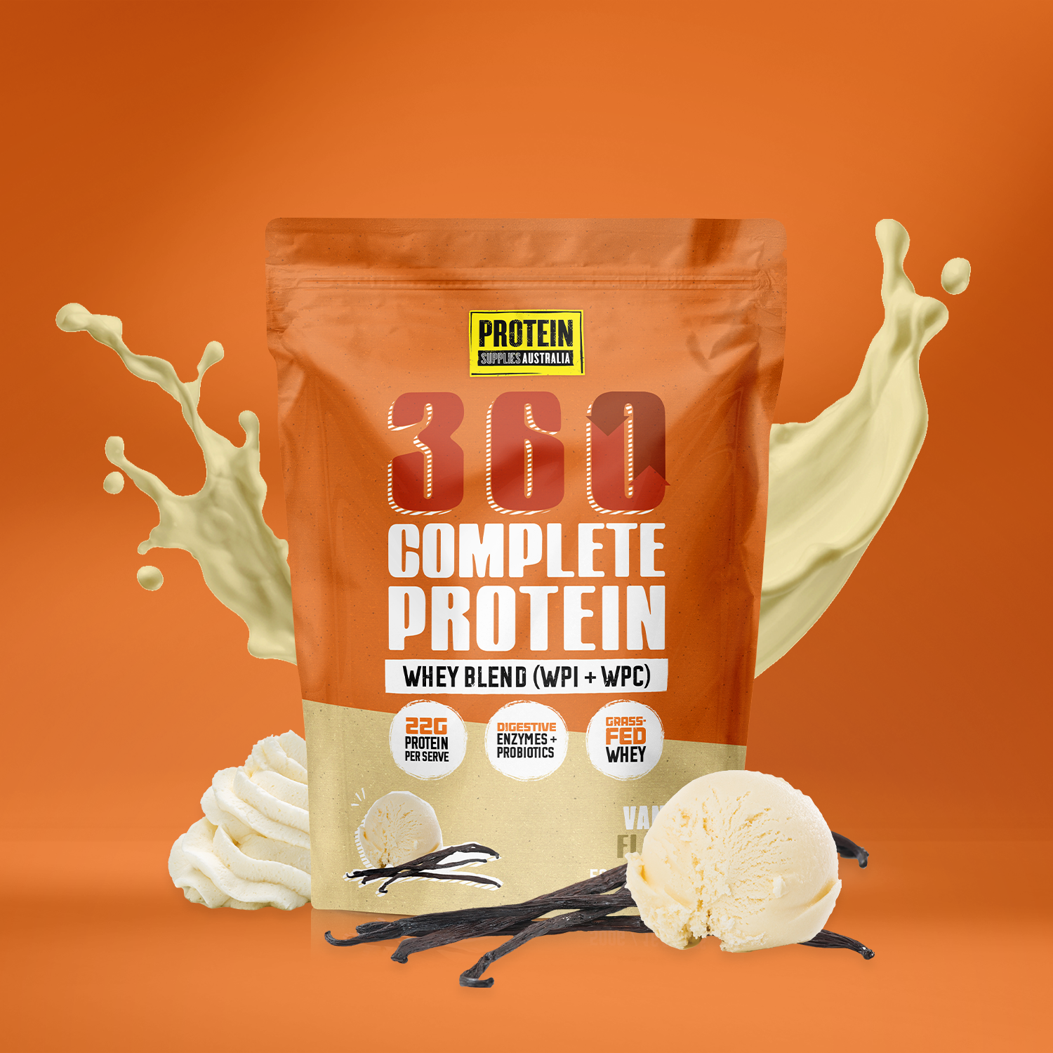 360 WHEY (WPC + WPI) - VANILLA