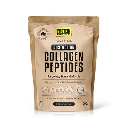 AUSTRALIAN COLLAGEN - UNFLAVOURED Sports & Energy Drinks Protein Supplies Australia 900g