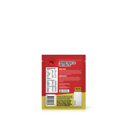 SAMPLE AUSTRALIAN WHEY PROTEIN - BANANA Protein Supplies Australia