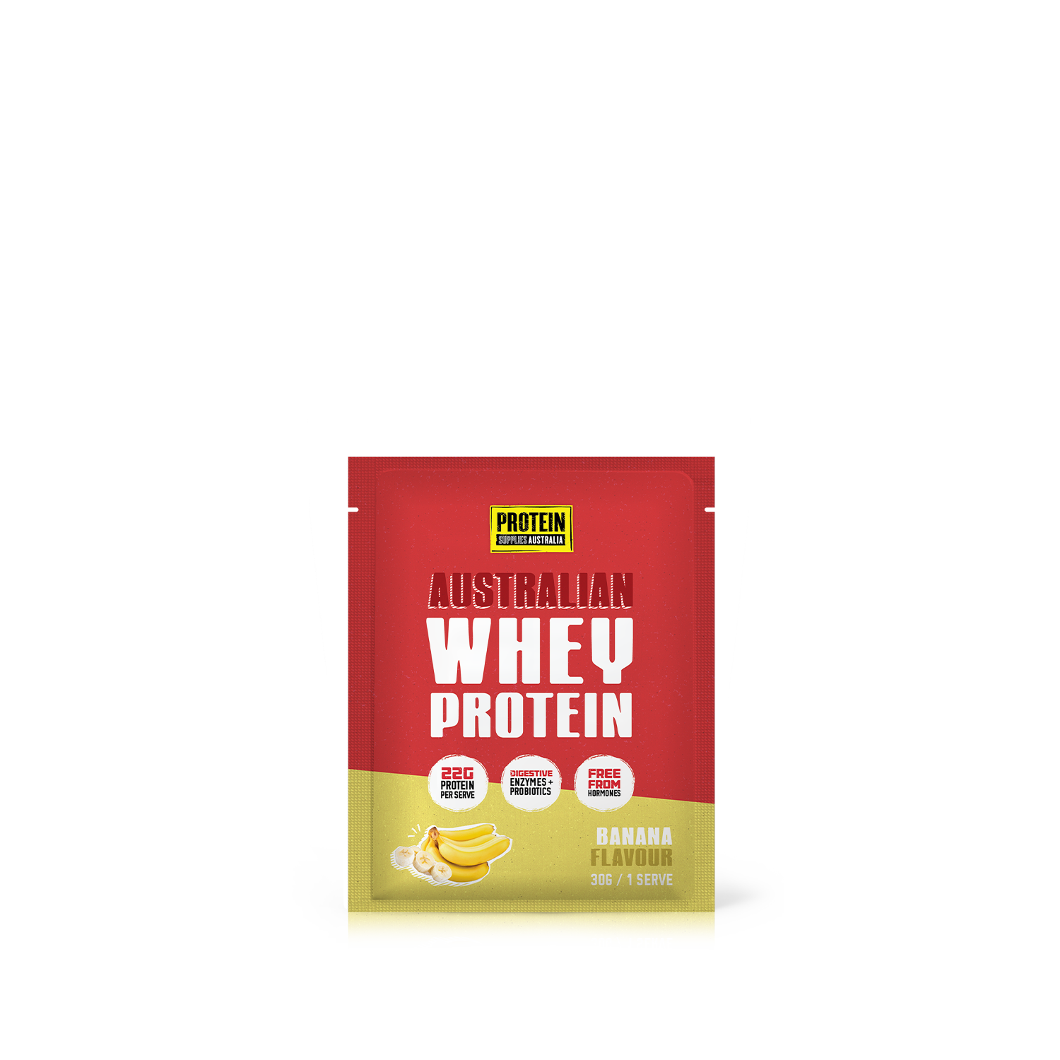 SAMPLE AUSTRALIAN WHEY PROTEIN - BANANA Protein Supplies Australia