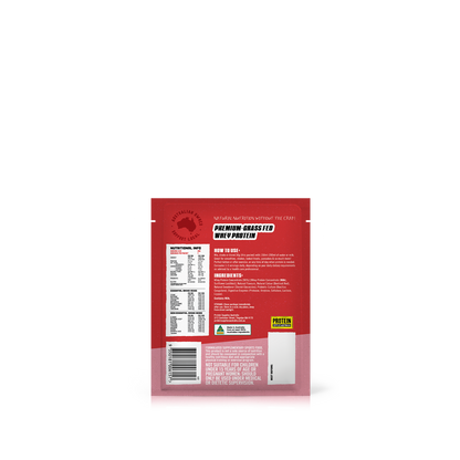 SAMPLE AUSTRALIAN WHEY PROTEIN - STRAWBERRY Protein Supplies Australia