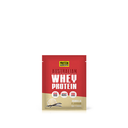 SAMPLE AUSTRALIAN WHEY PROTEIN - VANILLA Protein Supplies Australia