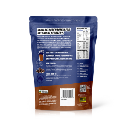 MICELLAR CASEIN PROTEIN - CHOCOLATE Sports & Energy Drinks Protein Supplies Australia