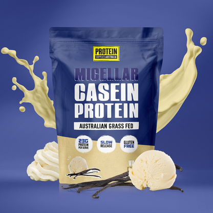 MICELLAR CASEIN PROTEIN - VANILLA Sports & Energy Drinks Protein Supplies Australia