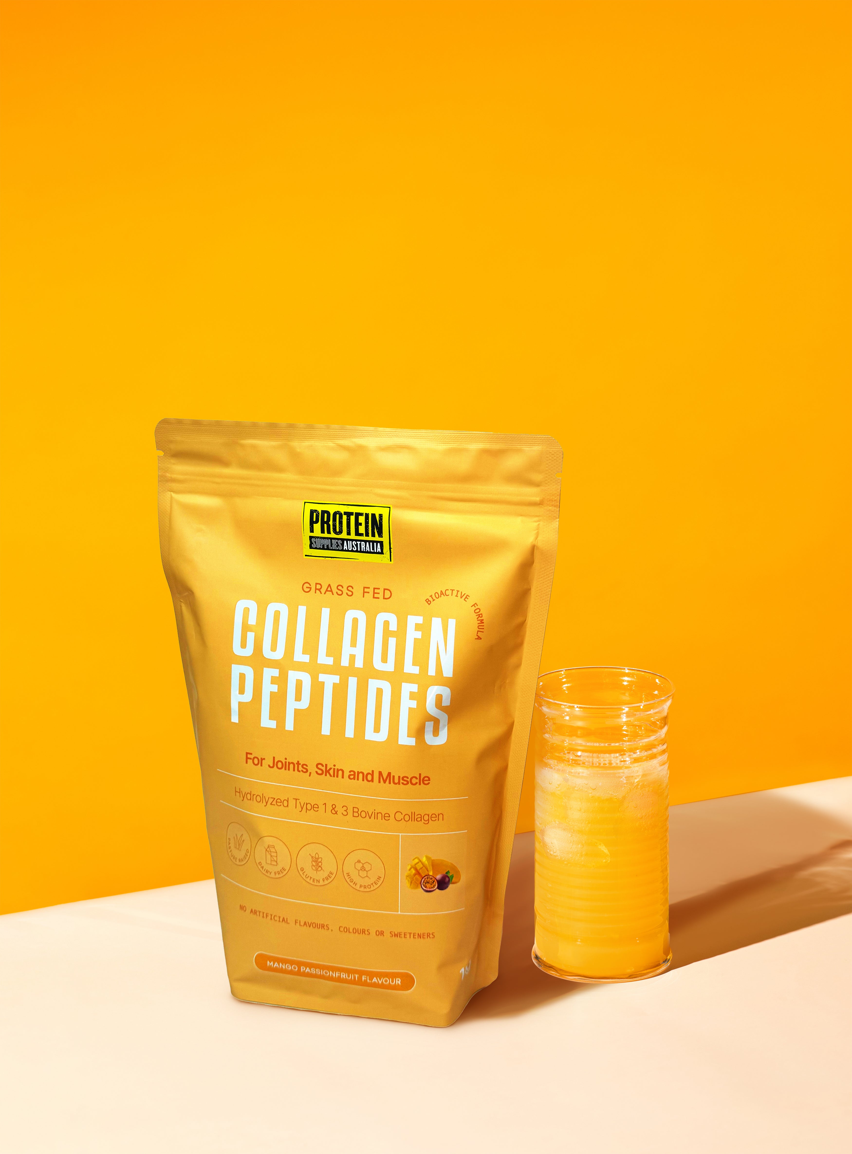 COLLAGEN PEPTIDES - MANGO PASSIONFRUIT Protein Protein Supplies Australia