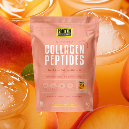COLLAGEN PEPTIDES - PEACH ICED TEA collagen Protein Supplies Australia