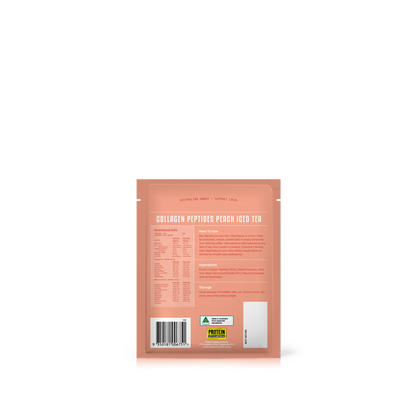 SAMPLE COLLAGEN PEPTIDES - PEACH ICED TEA collagen Protein Supplies Australia