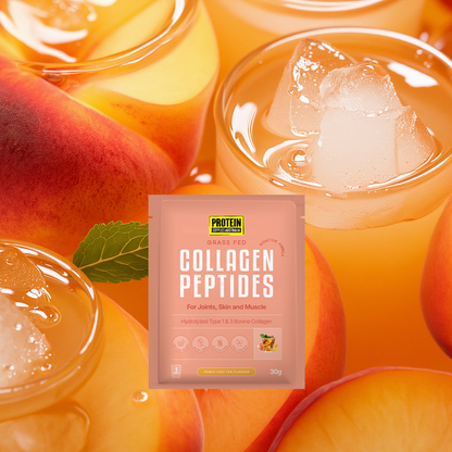 SAMPLE COLLAGEN PEPTIDES - PEACH ICED TEA collagen Protein Supplies Australia