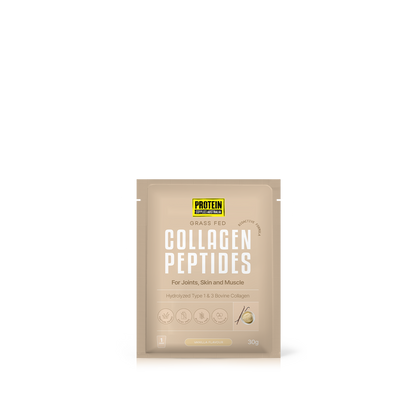 SAMPLE COLLAGEN PEPTIDES - VANILLA Sports & Energy Drinks Protein Supplies Australia 30G Single Serve