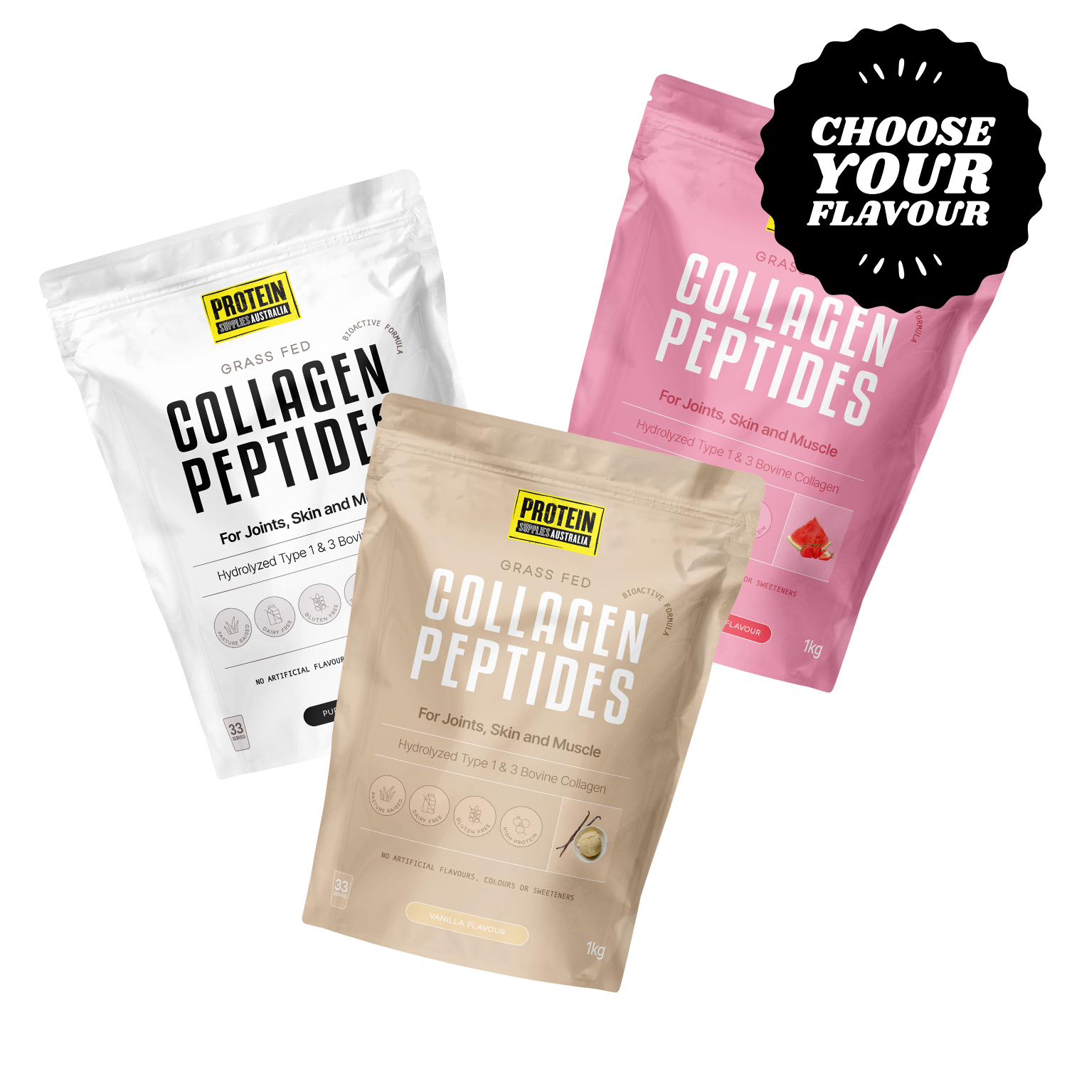 COLLAGEN PEPTIDES BUNDLE Protein Supplies Australia