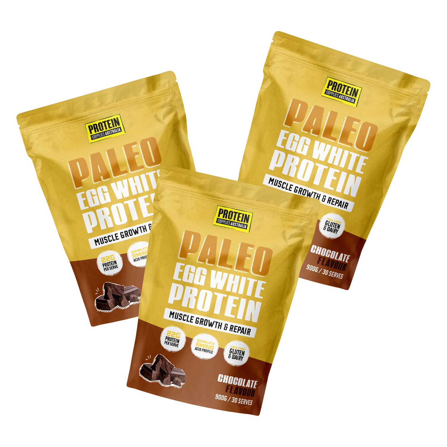 EGG WHITE PROTEIN - CHOCOLATE Sports & Energy Drinks Protein Supplies Australia