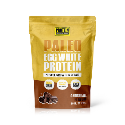 EGG WHITE PROTEIN - CHOCOLATE Sports & Energy Drinks Protein Supplies Australia 900G