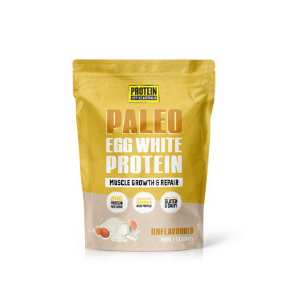 EGG WHITE PROTEIN - UNFLAVOURED Protein Protein Supplies Australia 400G