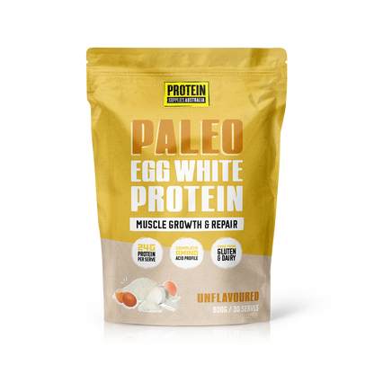 EGG WHITE PROTEIN - UNFLAVOURED Protein Protein Supplies Australia 900G
