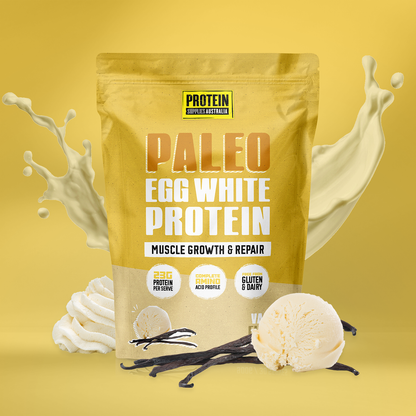 EGG WHITE PROTEIN - VANILLA Protein Protein Supplies Australia