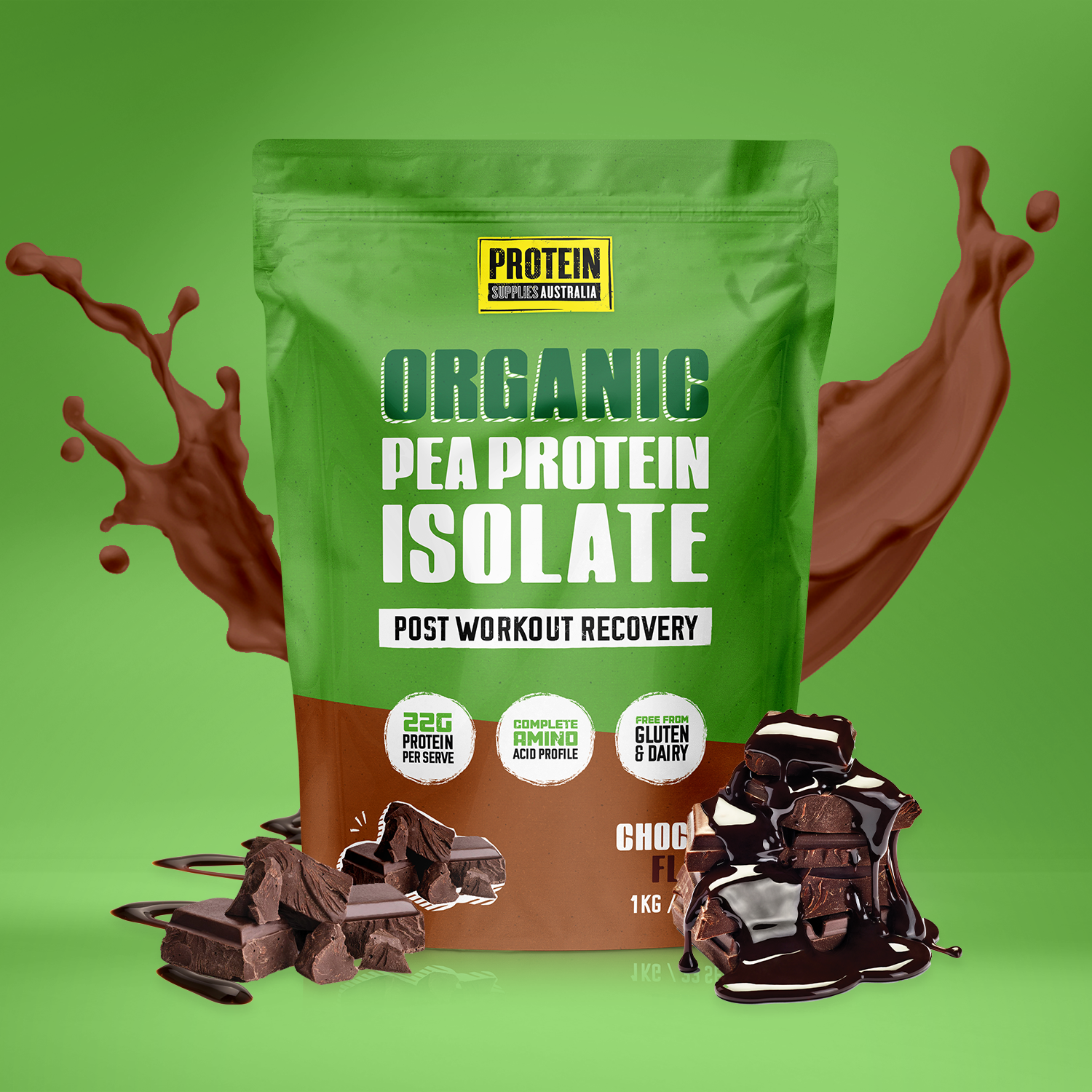 ORGANIC PEA PROTEIN ISOLATE - CHOCOLATE