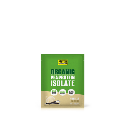 SAMPLE ORGANIC PEA PROTEIN ISOLATE - VANILLA Protein Protein Supplies Australia 30G Single Serve