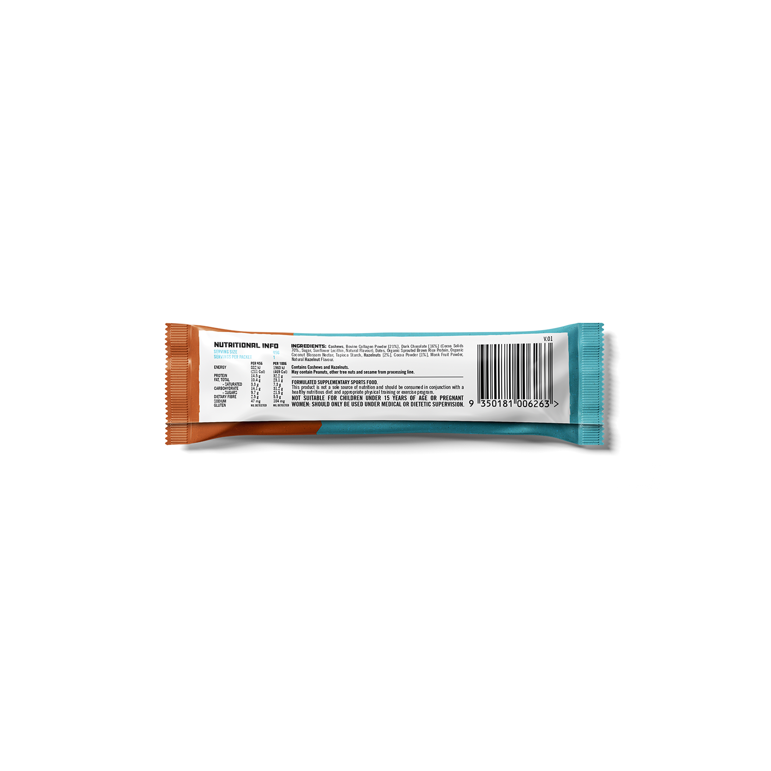 PROTEIN BAR - CHOCOLATE HAZELNUT Protein Supplies Australia