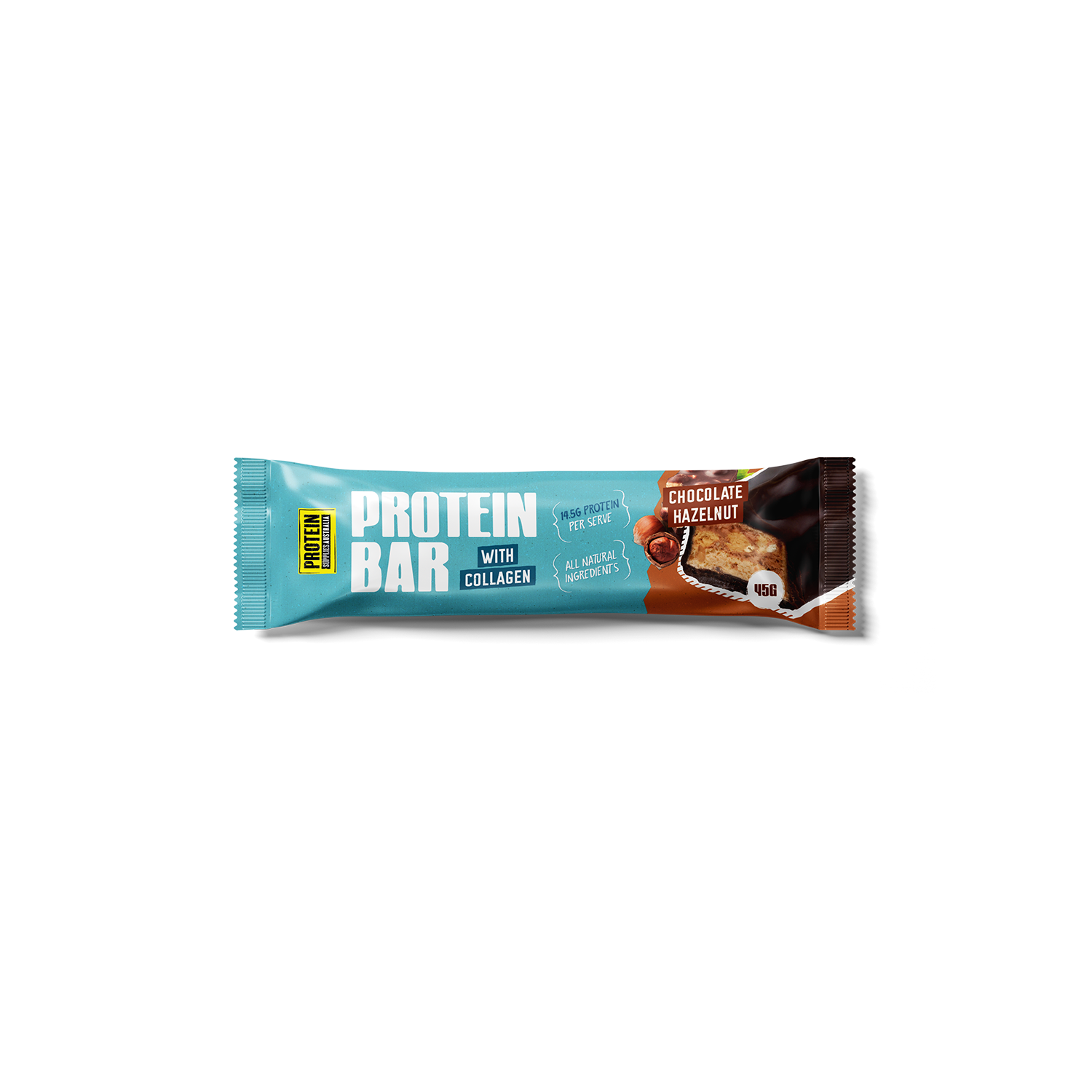 PROTEIN BAR - CHOCOLATE HAZELNUT Protein Supplies Australia Single Bar 45g