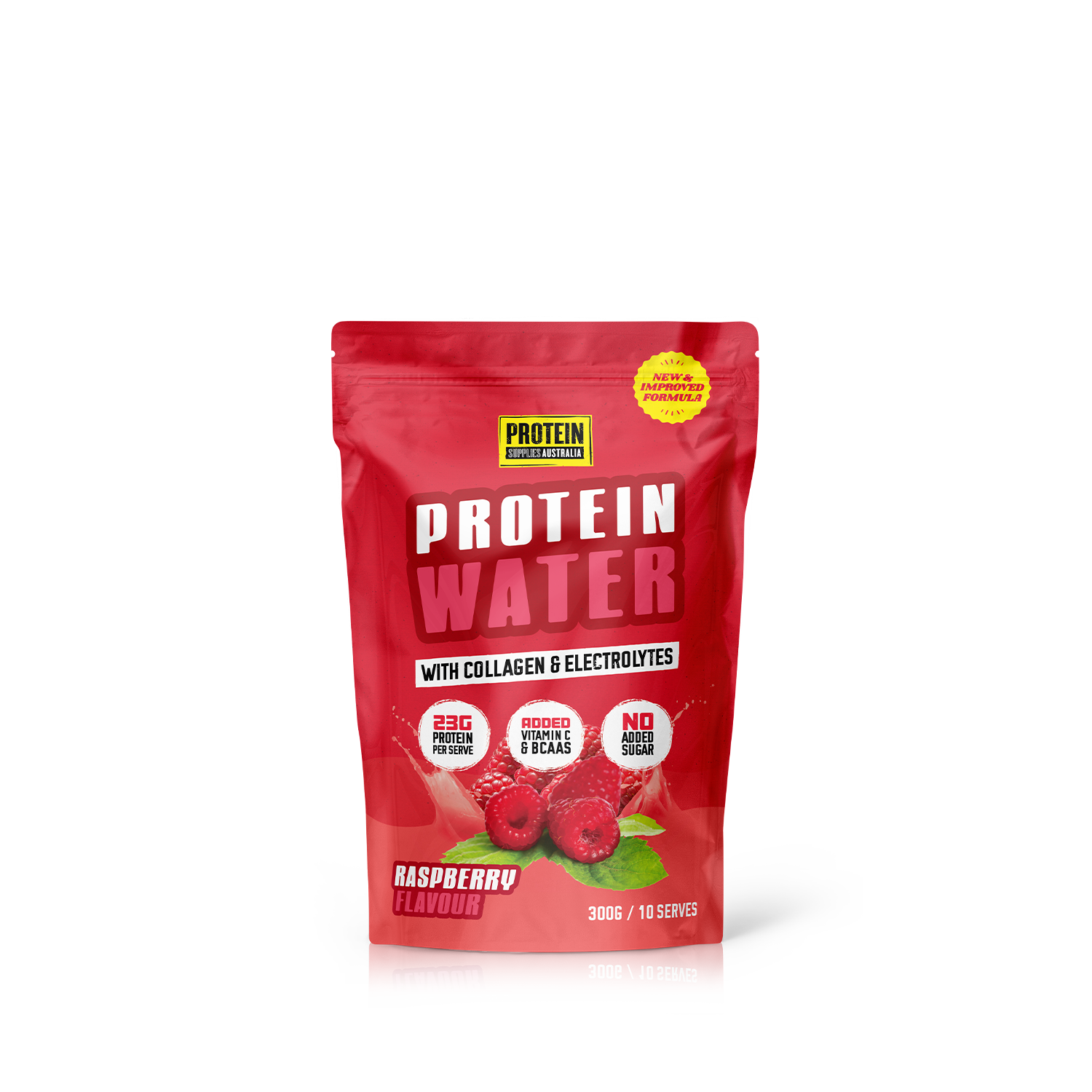 Collagen Protein Water Raspberry | Clean Hydration & Recovery 🍓