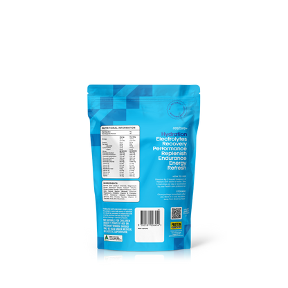 RESTORE HYDRATION – BLUE RASPBERRY Aminos Protein Supplies Australia