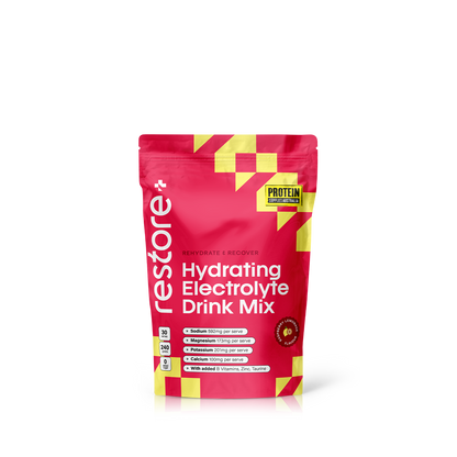 RESTORE HYDRATION - RASPBERRY LEMONADE Sports & Energy Drinks Protein Supplies Australia 240g