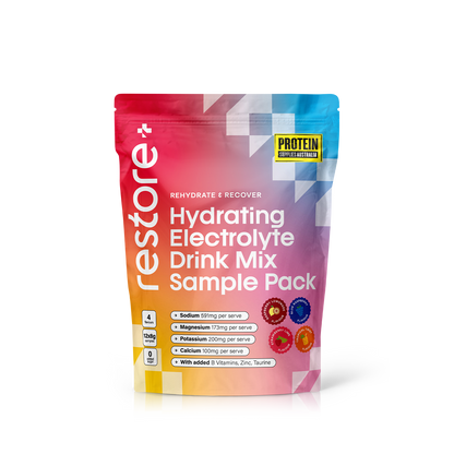 RESTORE HYDRATION - SAMPLE PACK Sports & Energy Drinks Protein Supplies Australia 12 x 8g samples
