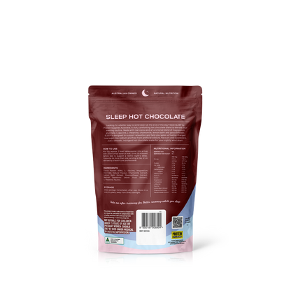 SLEEP - FUNCTIONAL HOT CHOCOLATE Cocoa Protein Supplies Australia